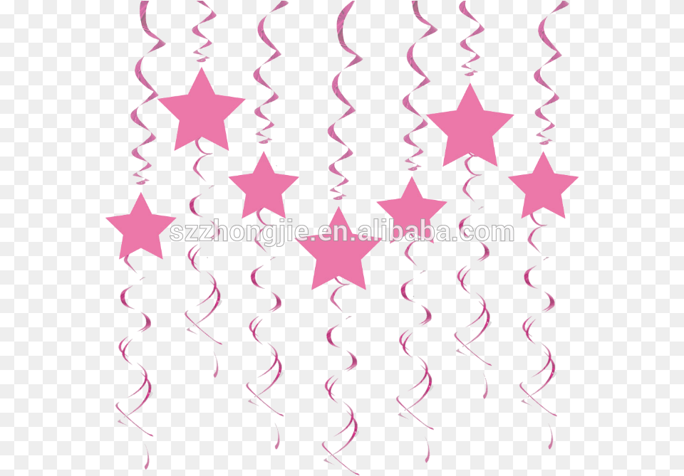 Pieces Graduation Hanging Decorations Swirls 2019 Estrellas Vector, Paper, Confetti, Pattern Free Png