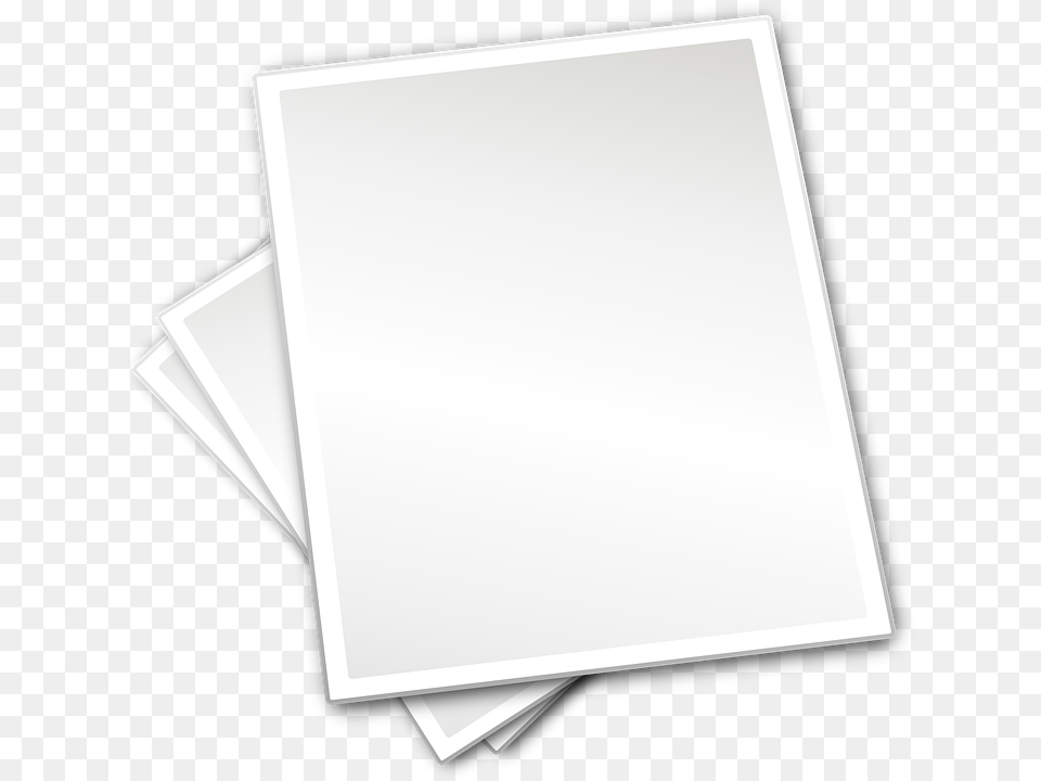 Pieces Of White Paper, White Board Free Png