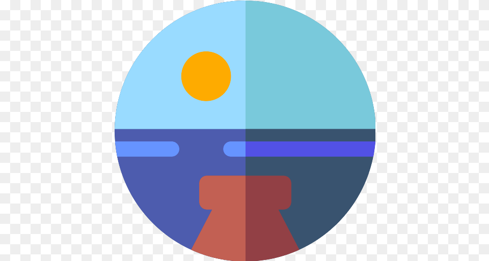 Pier Icon Circle, Sphere, Disk Free Png