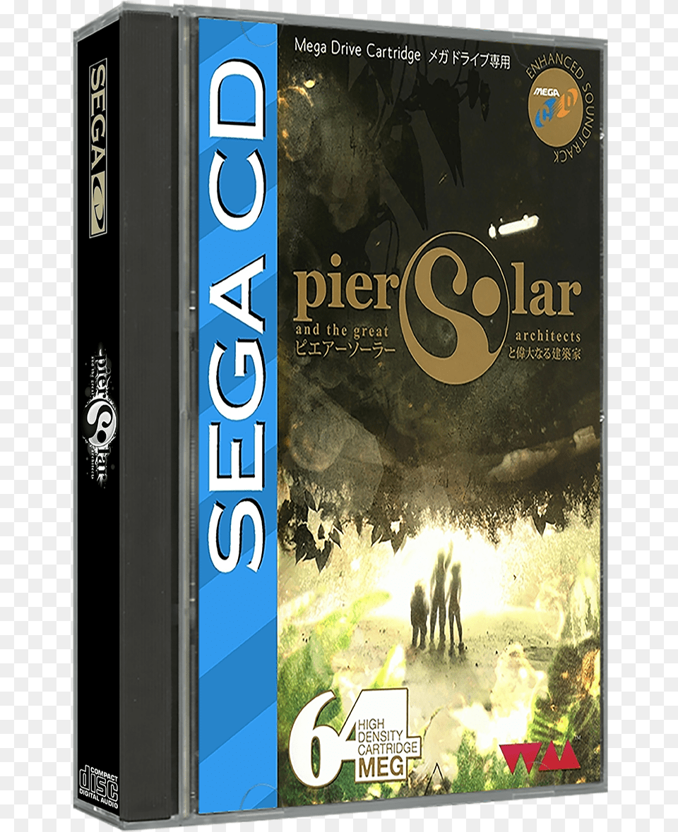 Pier Solar Dungeon Master Ii Skullkeep Sega Cd Game Complete, Book, Publication, Disk, Dvd Free Transparent Png