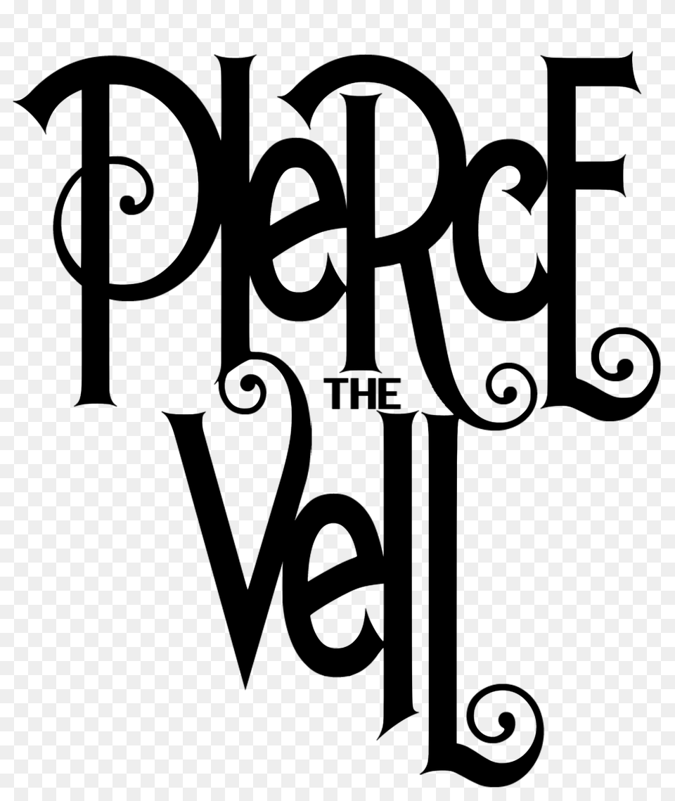 Pierce The Veil Logo, Gray Png Image
