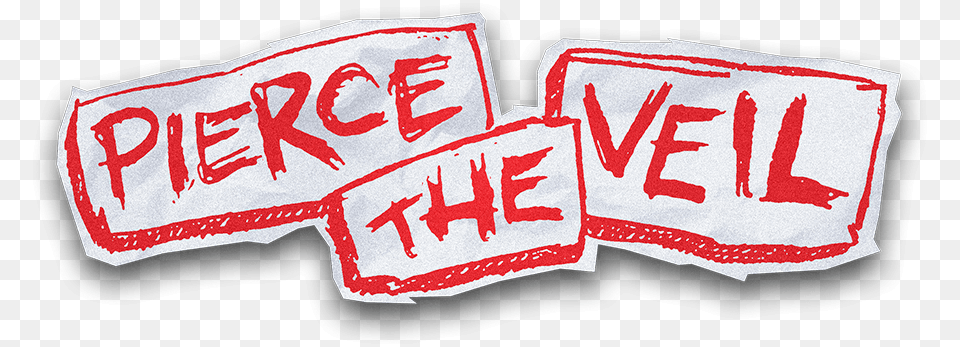 Pierce The Veil Nuevo Logo Tipo De Letra Carmine, Text Free Png