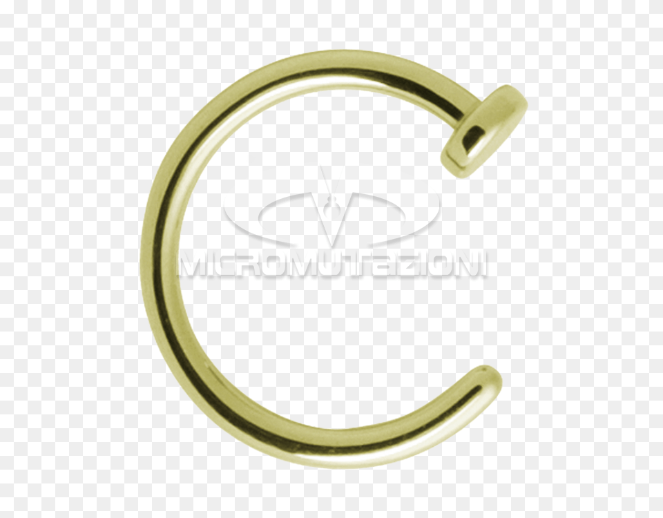 Piercing Supply Gold Titanium Open Nostril Ring, Electronics, Hardware Free Png