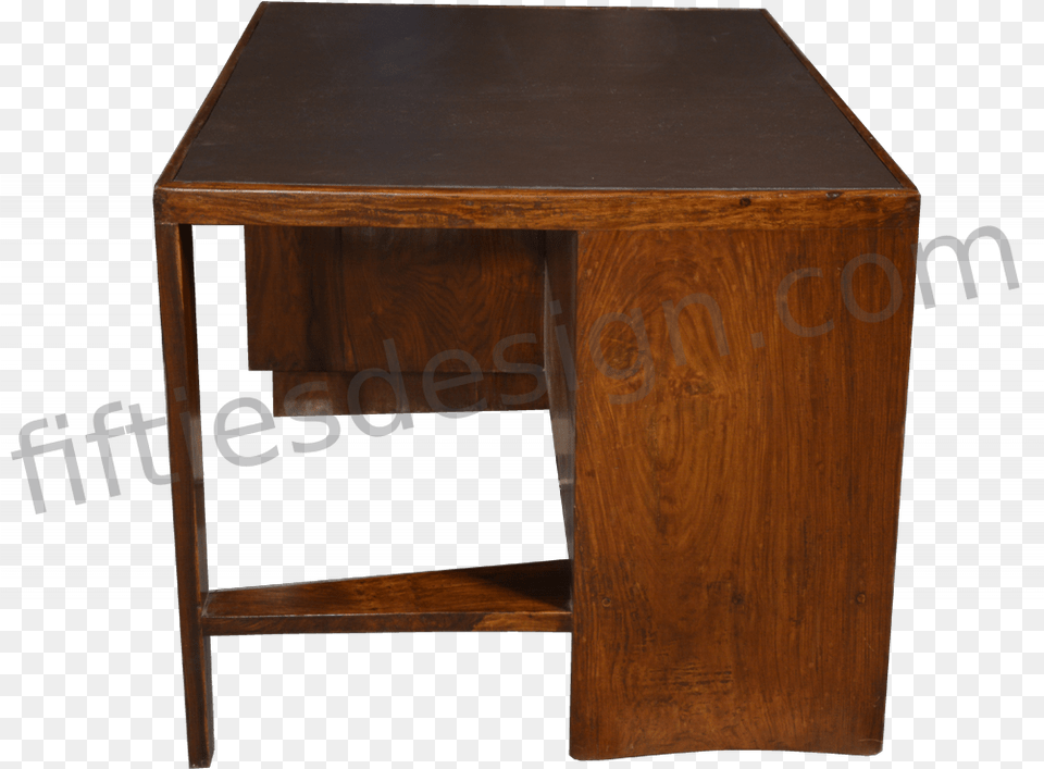Pierre Jeanneret Office Table End Table, Desk, Furniture, Wood, Dining Table Png