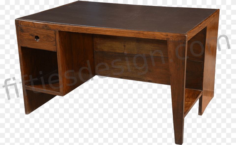 Pierre Jeanneret Office Table End Table, Desk, Furniture, Computer, Electronics Free Transparent Png
