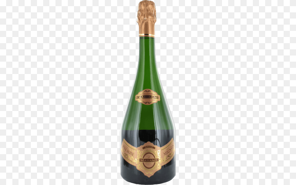 Pierre Mignon Annee De Madame Millesime 2004, Alcohol, Beverage, Bottle, Liquor Png Image