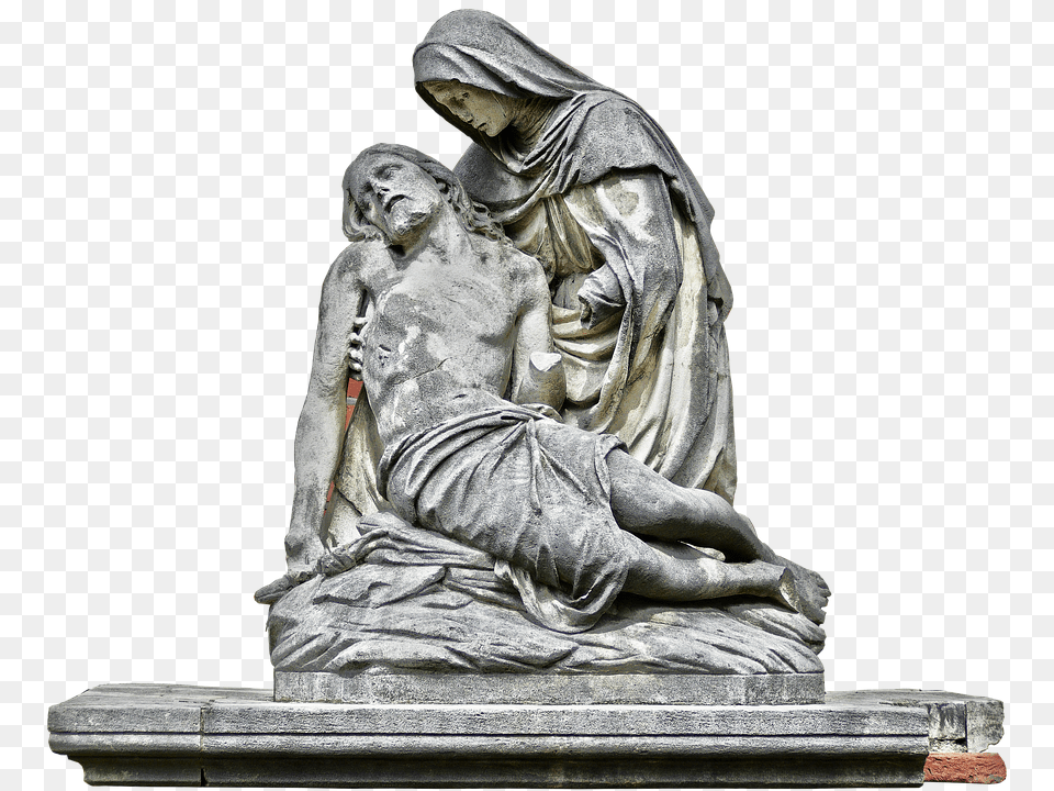 Pieta Art, Adult, Bride, Female Png Image