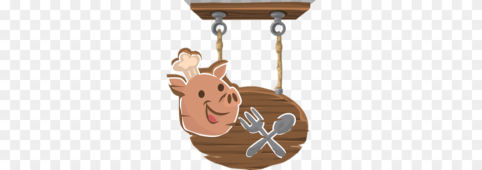 Pig Cutlery, Spoon, Fork, Face Png Image