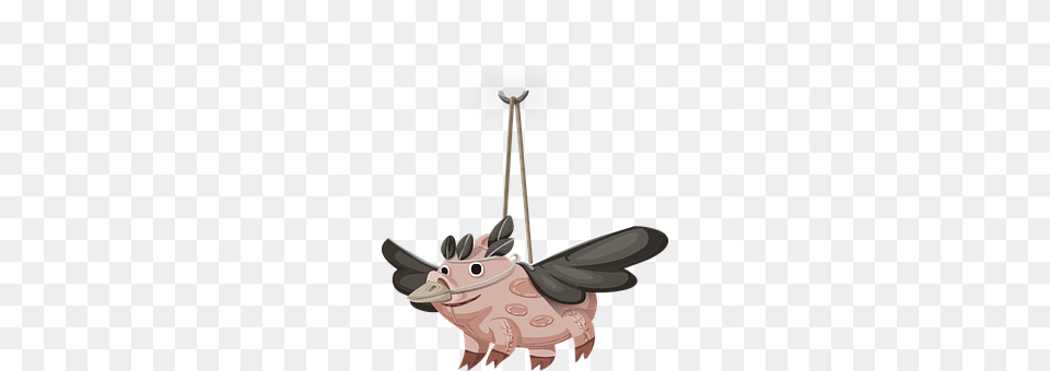 Pig Chandelier, Lamp, Animal, Bird Png