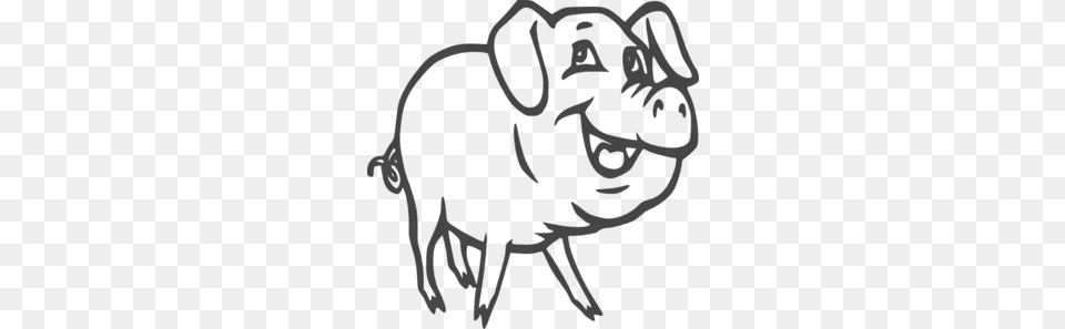 Pig Black Pig Clip Art, Animal, Hog, Mammal, Person Png Image