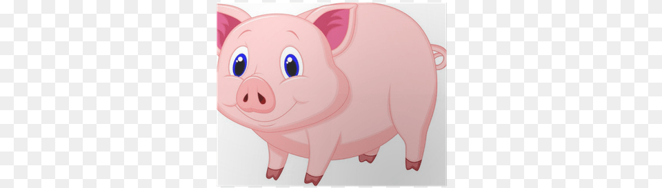 Pig Cartoon, Animal, Mammal, Hog, Piggy Bank Png