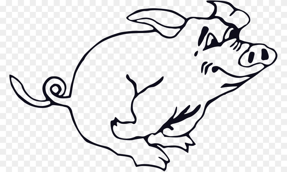 Pig Cartoon Clip Art Snowball Animal Farm, Hog, Mammal, Face, Head Free Png