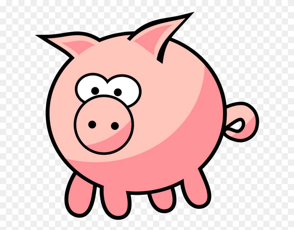 Pig Cartoon Drawing Can Stock Photo Coloring Book, Animal, Bear, Mammal, Wildlife Free Transparent Png