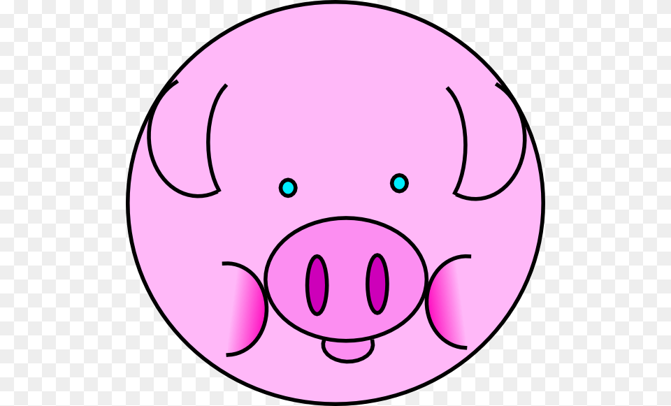 Pig Clip Art For Web, Purple Png Image