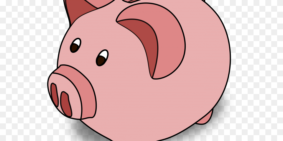 Pig Clipart, Piggy Bank, Baby, Person Png