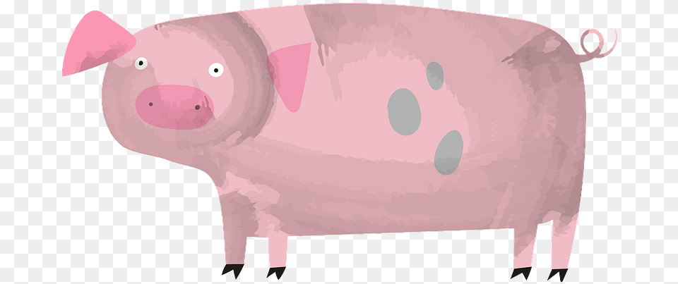 Pig Clipart Domestic Pig, Animal, Mammal, Hog, Boar Free Transparent Png