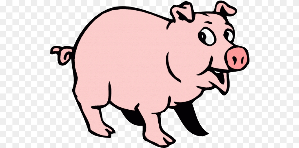 Pig Clipart Pork Clip Art Image Of Pig Clipart, Animal, Mammal, Hog, Person Free Png