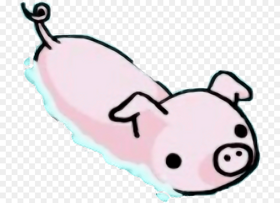 Pig Clipart Swimming Cute Phone Wallpaper Backgrounds, Animal, Hog, Mammal, Baby Free Png Download