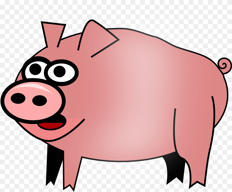 Pig Clipart Transparent Clipart No Background Pig, Baby, Person, Piggy Bank, Animal Free Png Download