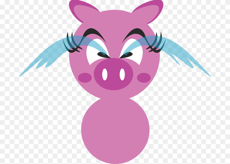 Pig Cry Avatar, Purple, Baby, Person, Face Free Png Download