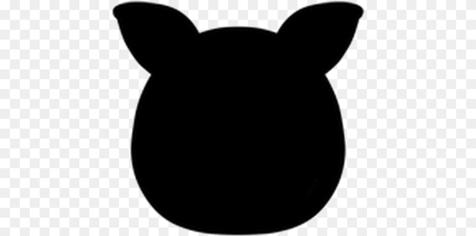 Pig Emoji Cat, Silhouette, Clothing, Hardhat, Helmet Free Png Download