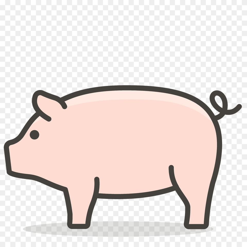 Pig Emoji Clipart, Animal, Mammal, Hog, Piggy Bank Png