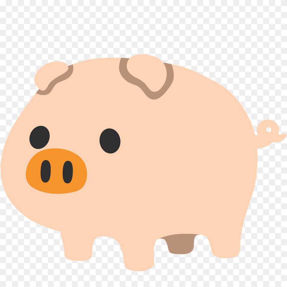 Pig Emoji Clipart, Piggy Bank, Animal, Bear, Mammal Free Png