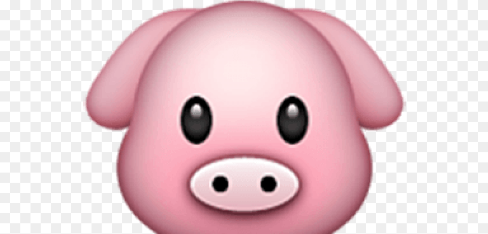 Pig Face Cartoon Guinea Pig Emoji Iphone, Snout, Piggy Bank Png Image