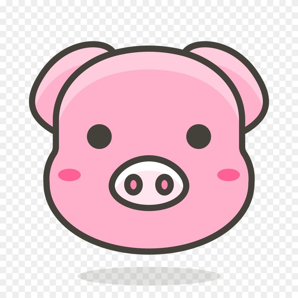 Pig Face Emoji Clipart, Piggy Bank Free Png Download