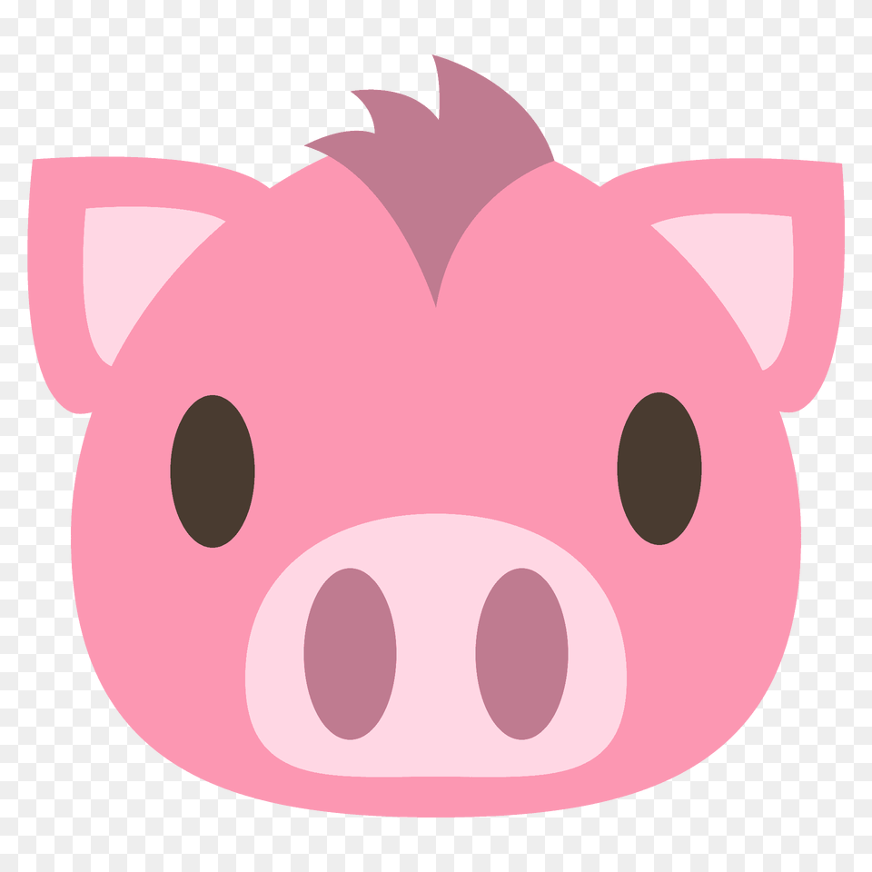 Pig Face Emoji Clipart, Diaper, Animal, Mammal, Piggy Bank Free Png