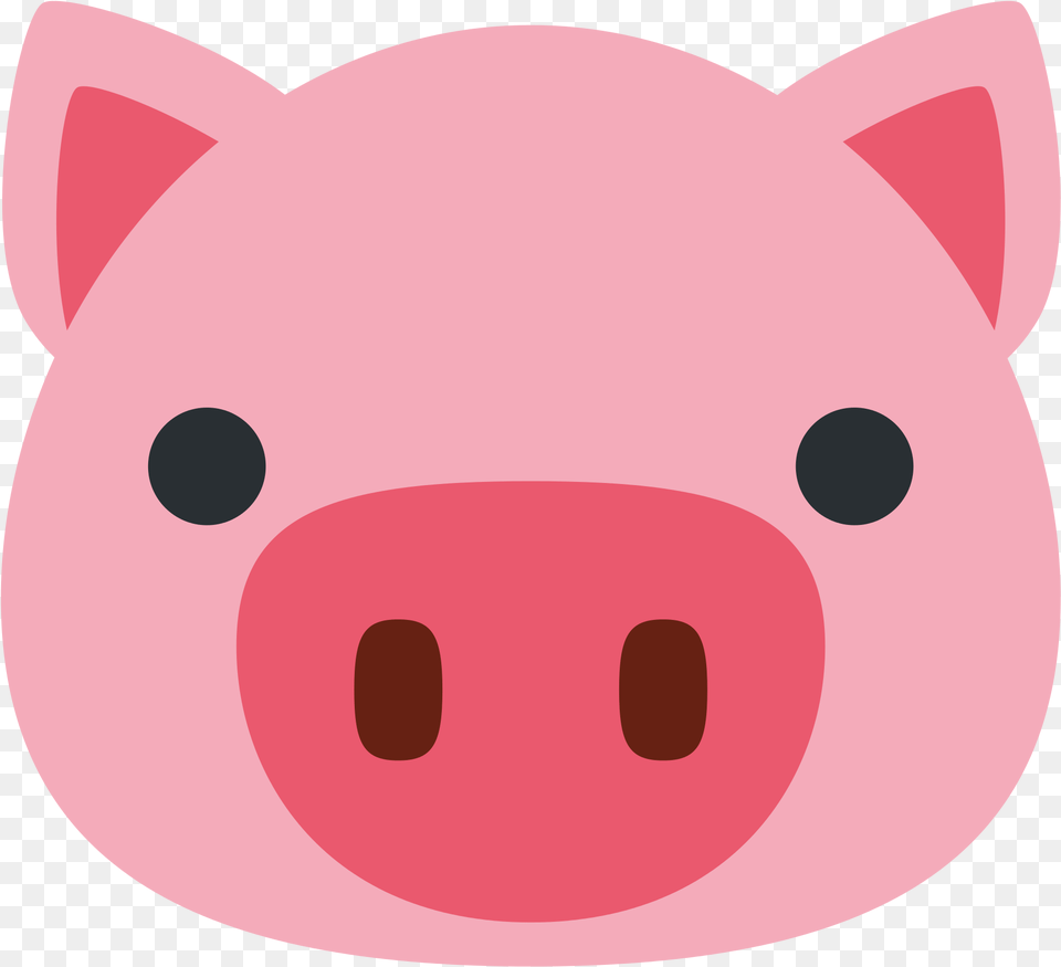 Pig Face Emoji Meaning With Pictures From A To Z Pig Emoji Discord, Animal, Mammal, Piggy Bank Png Image