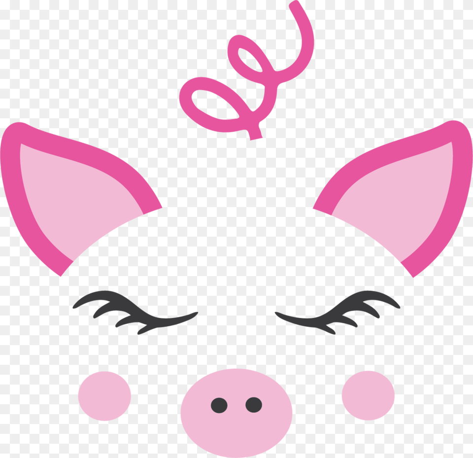 Pig Face Pig Face Cute Pig, Animal, Mammal, Fish, Sea Life Free Transparent Png