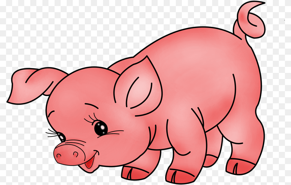 Pig Farm Animals Clipart, Animal, Hog, Mammal, Baby Png
