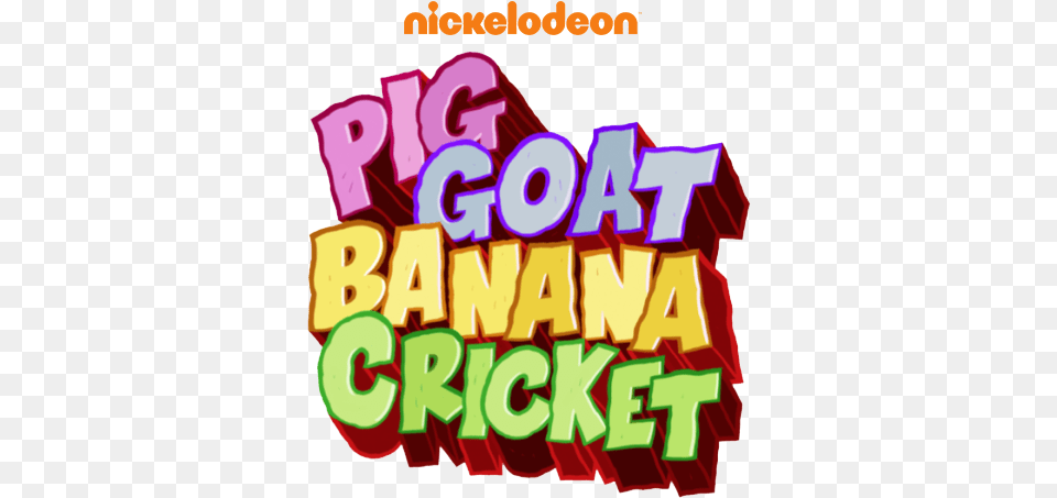 Pig Goat Banana Cricket Logo Pig Goat Banana Cricket Nicktoons, Dynamite, Weapon, Text Png