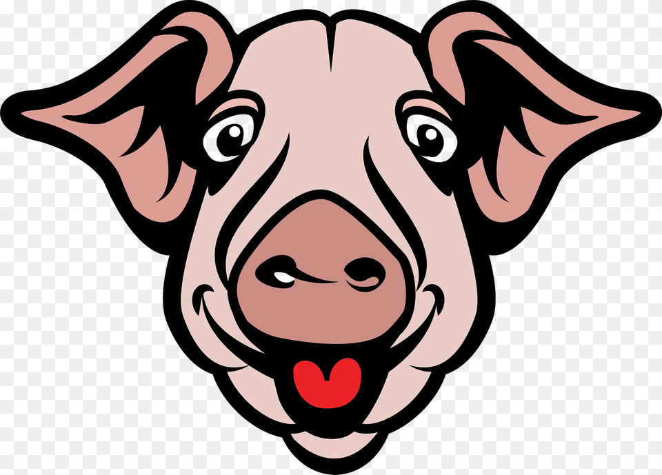 Pig Head Clipart, Snout, Baby, Person, Face Free Png Download