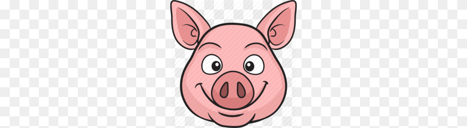 Pig Head Clipart, Animal, Mammal Png Image
