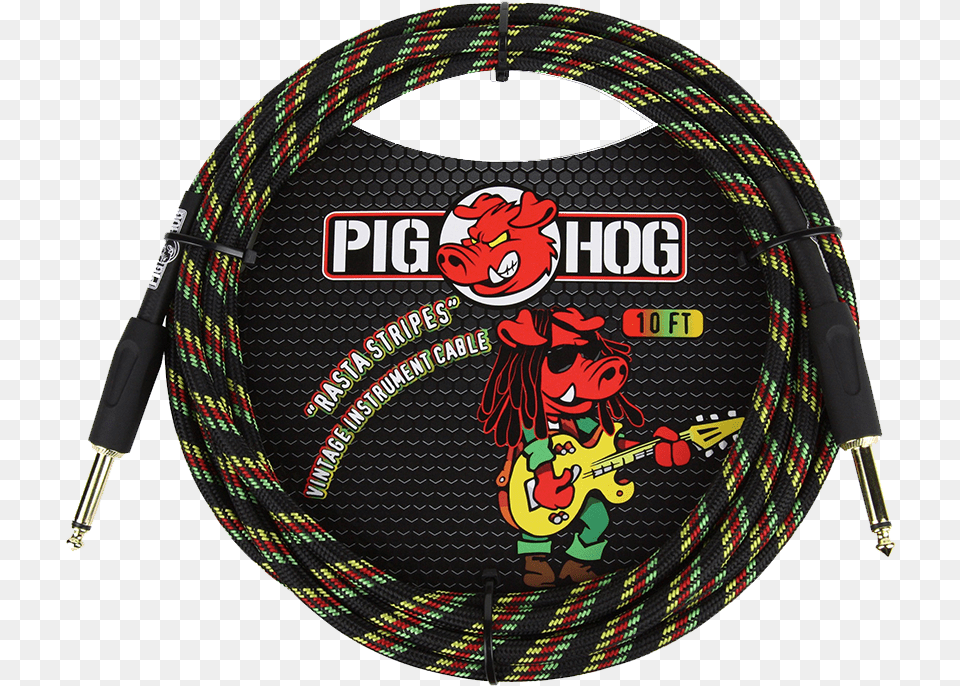 Pig Hog Vintage Woven Instrument Cable Pig Hog Instrument Cable, Person, Face, Guitar, Head Png