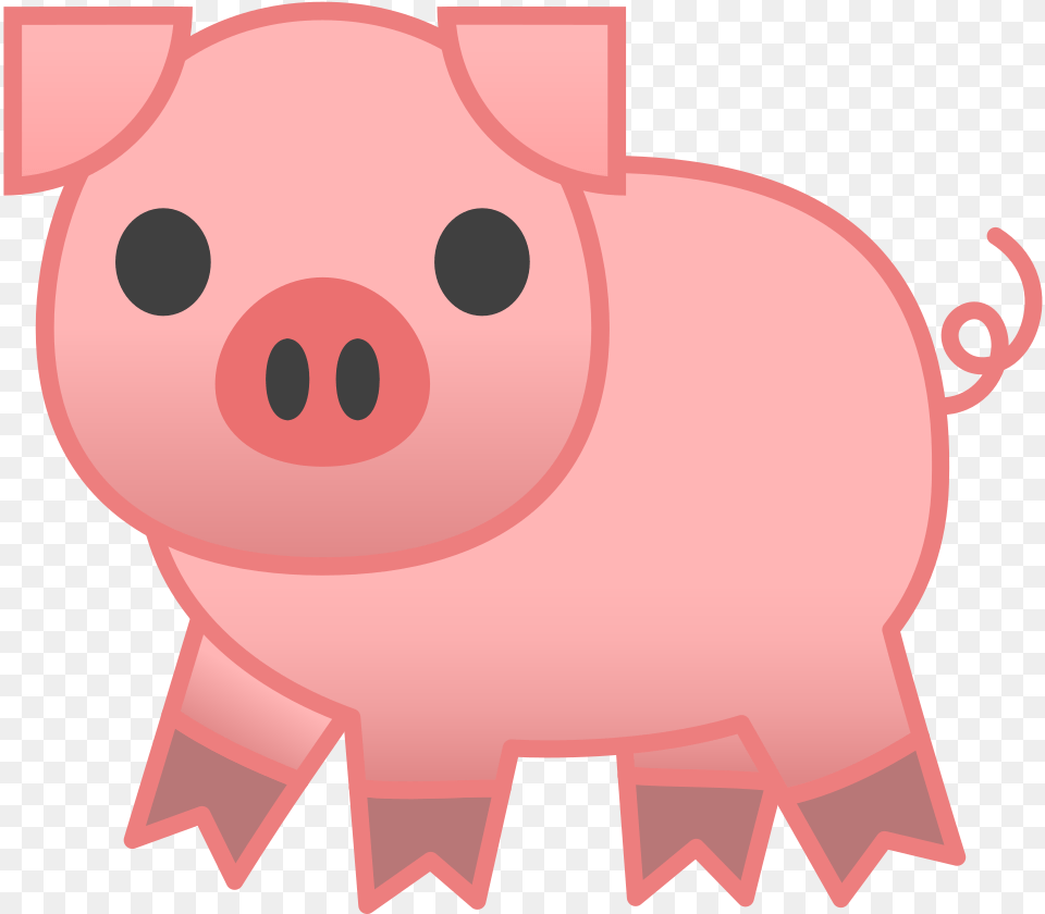 Pig Icon Noto Emoji Animals Nature Iconset Google Pig Emoji, Baby, Person, Piggy Bank, Animal Free Png