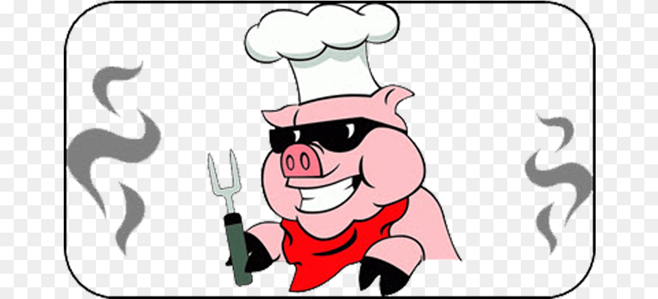 Pig In Chef Hat Transparent Cartoons Pig In Chef Hat, Cutlery, Fork, Cartoon, Baby Free Png