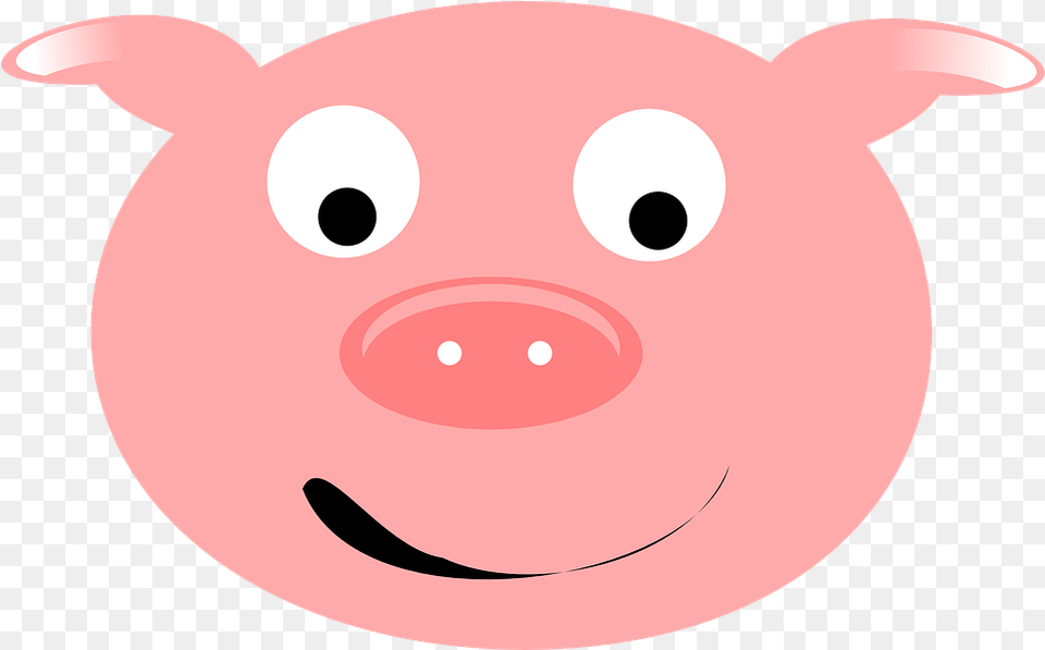 Pig Pork Happy Pig Clip Art Face, Animal, Mammal Free Transparent Png