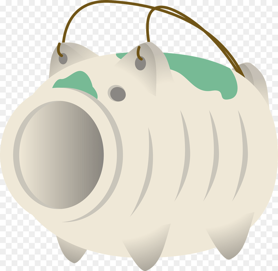 Pig Pottery Mosquito Coil Holder Clipart, Ammunition, Grenade, Weapon Free Png