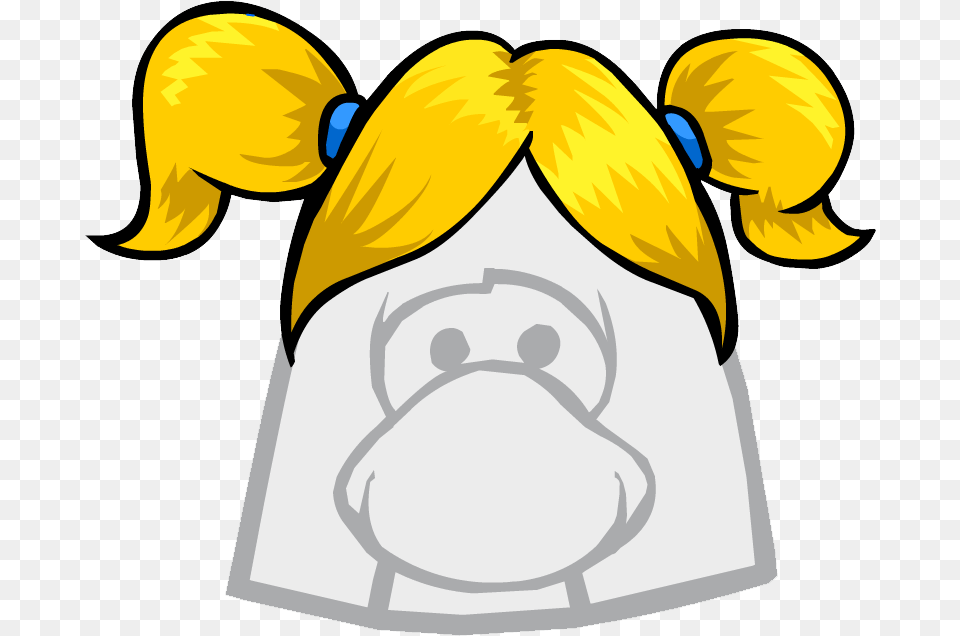Pig Tails Vector Club Penguin Optic Headset, Person Free Png Download