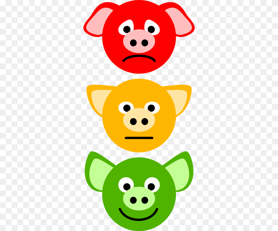 Pig Traffic Lights, Animal, Bear, Mammal, Wildlife Free Png