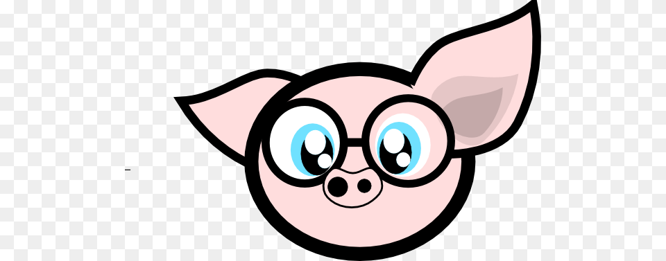 Pig With Glasses Clip Art, Animal, Canine, Chihuahua, Dog Free Png