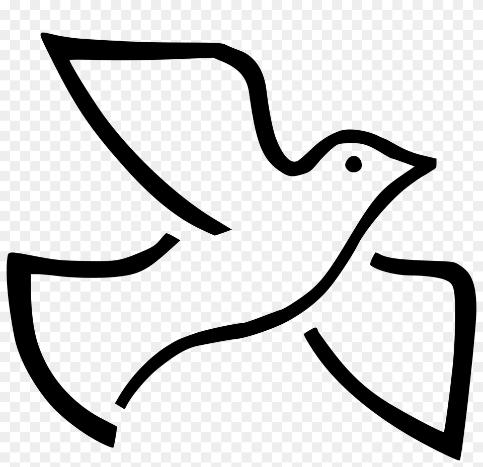 Pigeon Clipart Funeral Dove, Gray Free Png Download