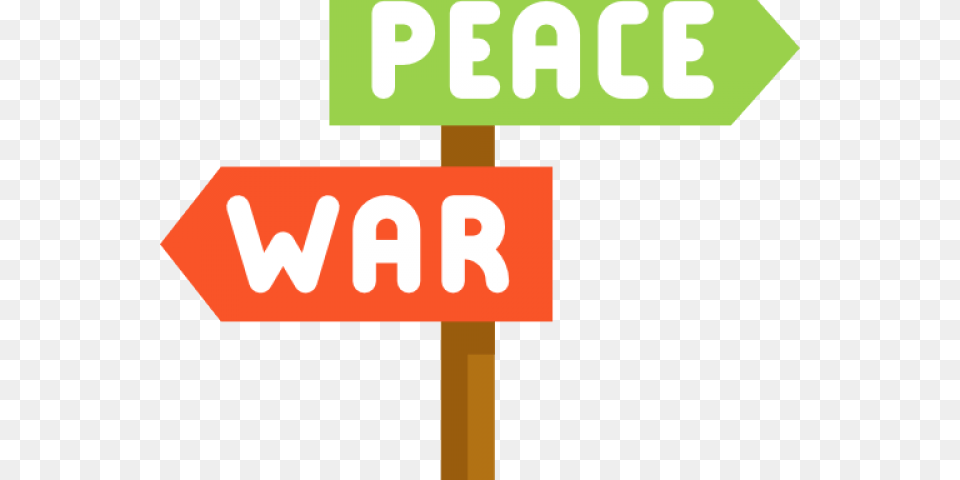 Pigeon Clipart War And Peace War And Peace Sign, Symbol, Road Sign Png Image