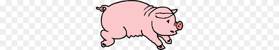 Piggie Pig Clip Art, Animal, Hog, Mammal, Baby Png Image