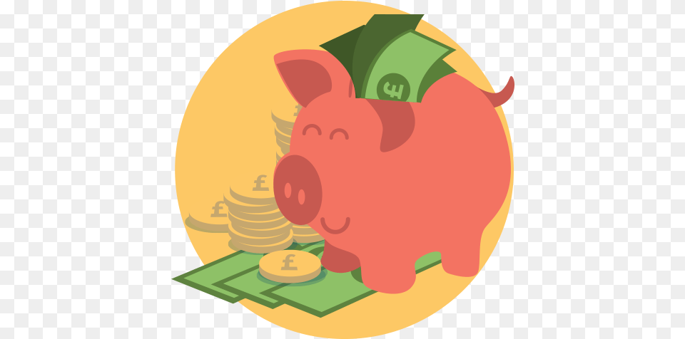 Piggy, Piggy Bank, Animal, Mammal, Pig Png Image