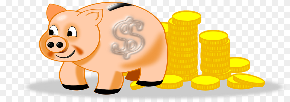 Piggy Bank Piggy Bank, Animal, Bear, Mammal Free Transparent Png