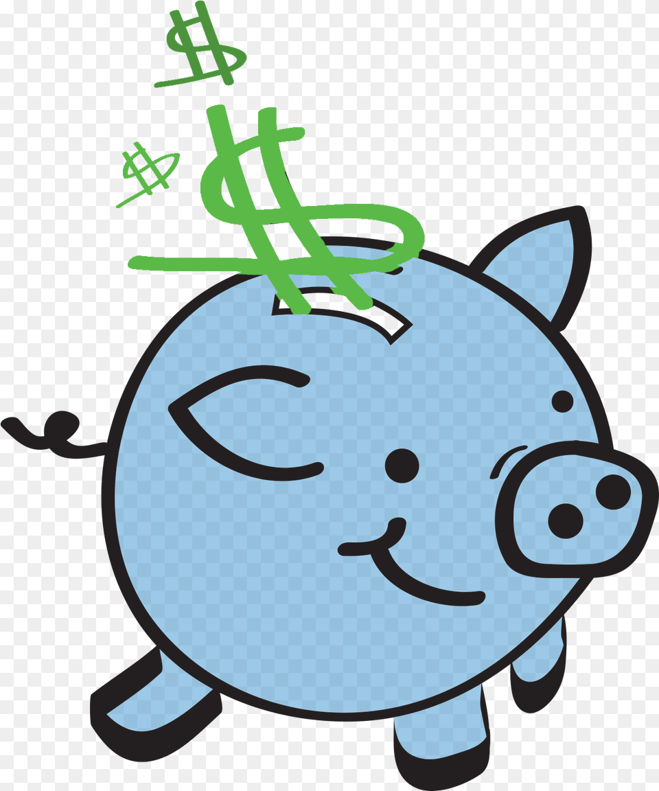 Piggy Bank, Piggy Bank, Animal, Mammal, Pig Free Transparent Png